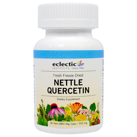 Eclectic Institute, Fresh Freeze-Dried, Nettle Quercetin, 350 mg, 90 Non-GMO Veg Caps