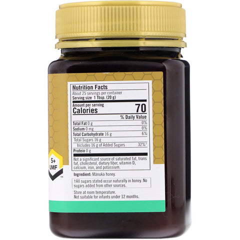 Flora, Manuka Honey, MGO 100+, 17.6 oz (500 g)