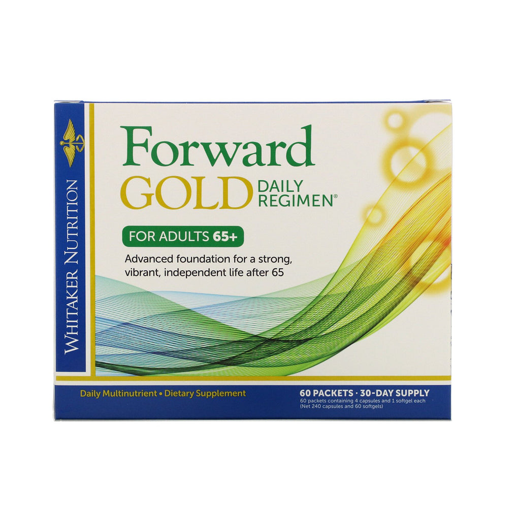Dr. Whitaker, Forward Gold Daily Regimen, For Adults 65+, 60 Packets