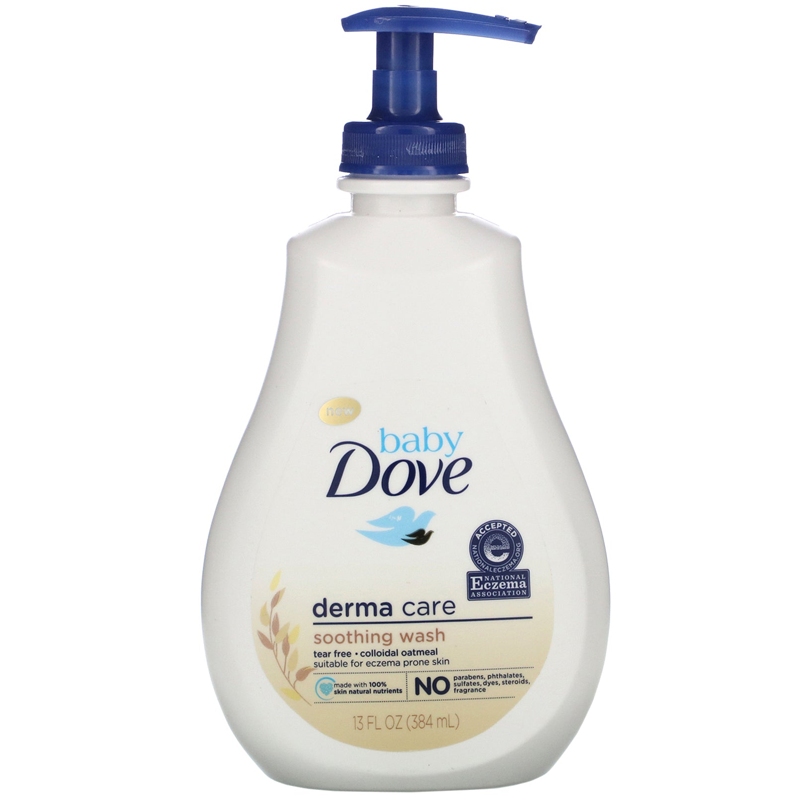 Dove, Baby Dove, Derma Care, Soothing Wash, 13 fl oz (384 ml)