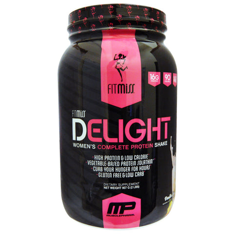 FitMiss, Delight, Women's Complete Protein Shake, Vanilla Chai, 2 lbs (907 g)