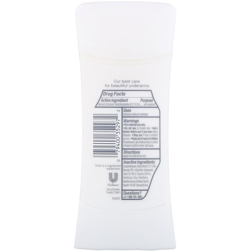 Dove, Advanced Care, Go Fresh, Anti-Perspirant Deodorant, Cool Essentials, 2,6 oz (74 g)