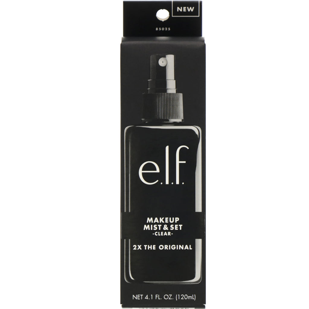 ELF, Juego y bruma de maquillaje, transparente, 120 ml (4,1 oz. líq.)