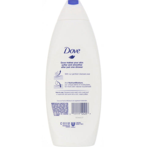 Dove, Deep Moisture, gel de baño nutritivo, 22 fl oz (650 ml)