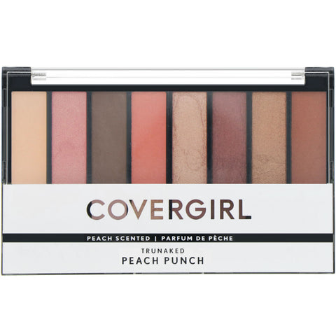 Covergirl, Trunaked, Eyeshadow Palette, Peach Punch, 0,23 oz (6,5 g)