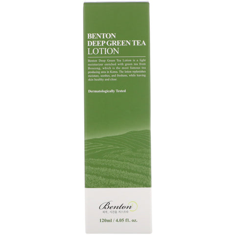 Benton, Loción de té verde intenso, 120 ml (4,05 oz. líq.)