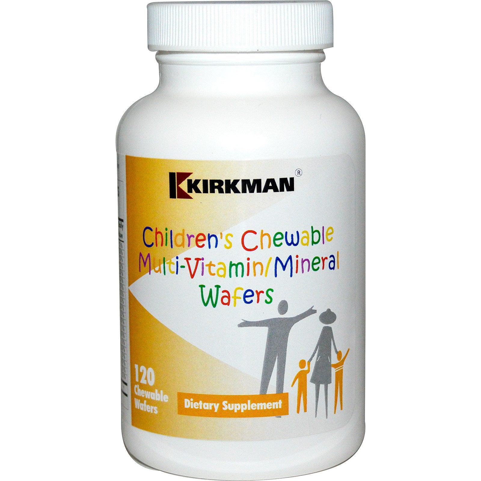 Kirkman Labs, Children's Chewable Multi-Vitamin/Mineral Wafers, 120 Chewable Wafers