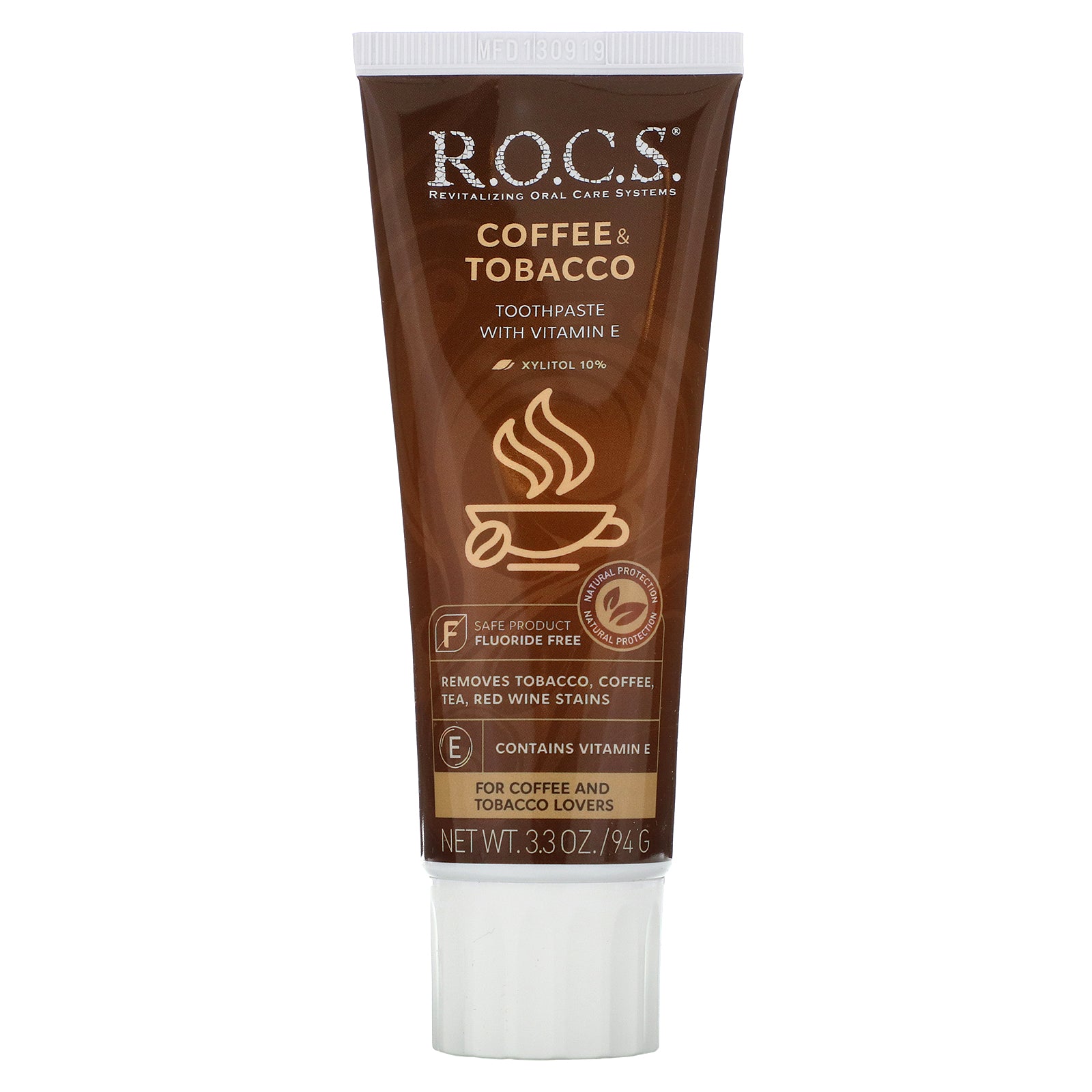 R.O.C.S., Coffee & Tobacco Toothpaste, 3.3 oz (94 g)