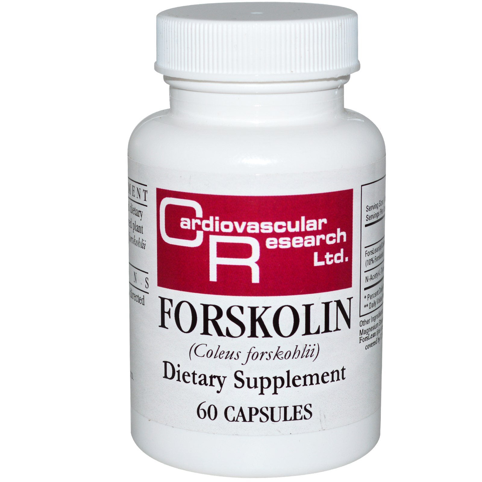 Cardiovascular Research, Forskolin, 60 Capsules