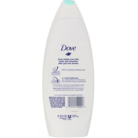 Dove, Body Wash med følsom hud, 22 fl oz (650 ml)