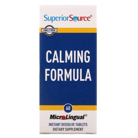 Superior Source, Calming Formula, 60 Instant Dissolve Tablets