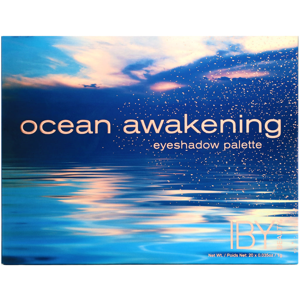 IBY Beauty, Eyeshadow Palette, Ocean Awakening, 0,7 oz (20 g)