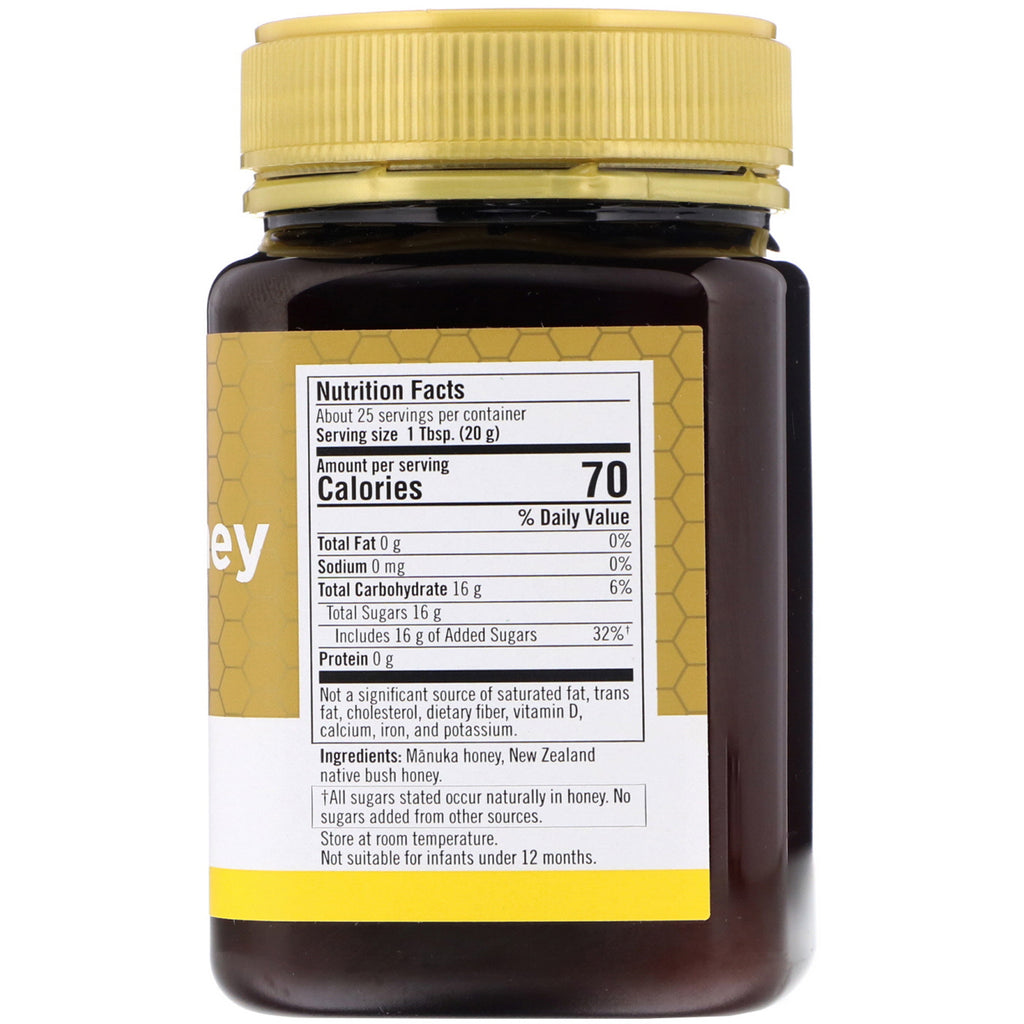 Flora, Mezcla de miel de Manuka, MGO 30+, 500 g (17,6 oz)