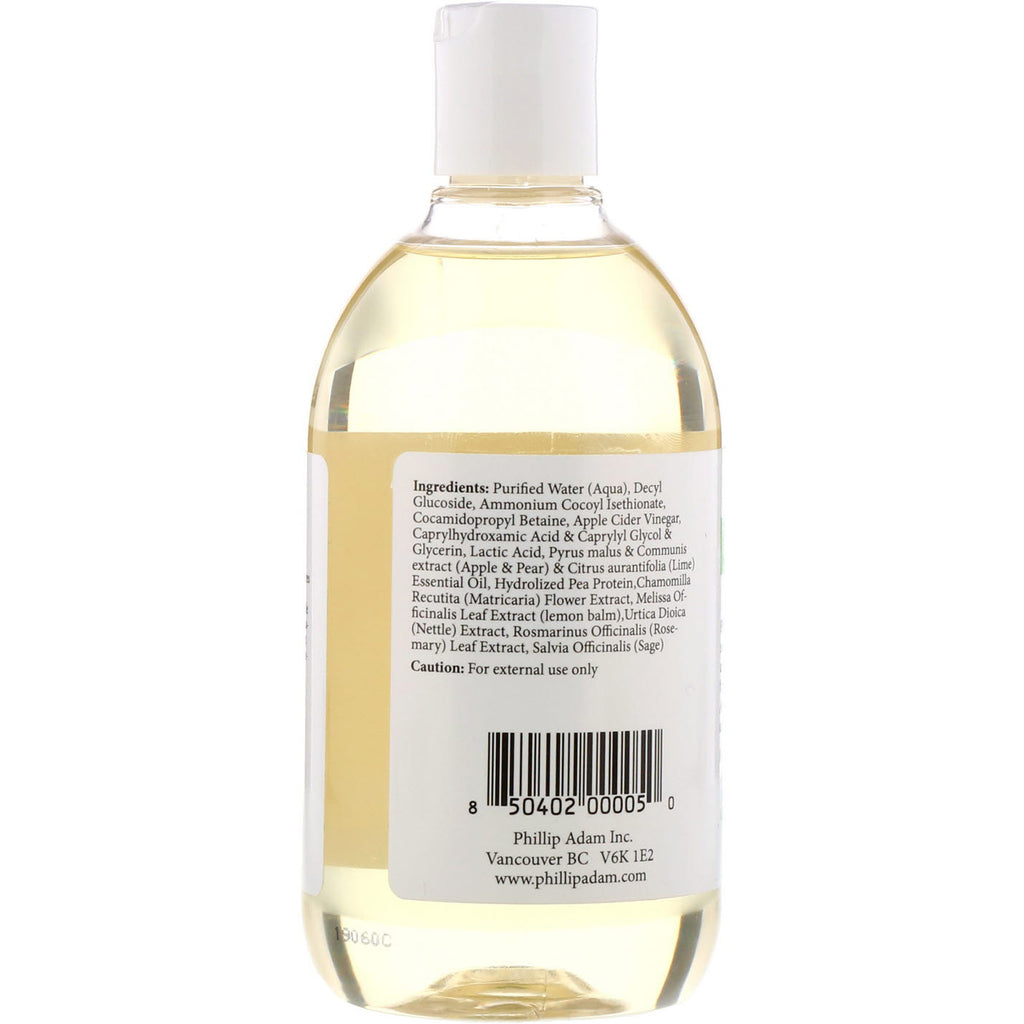 Phillip Adam, shampoo, æblecidereddike, 12 fl oz (355 ml)