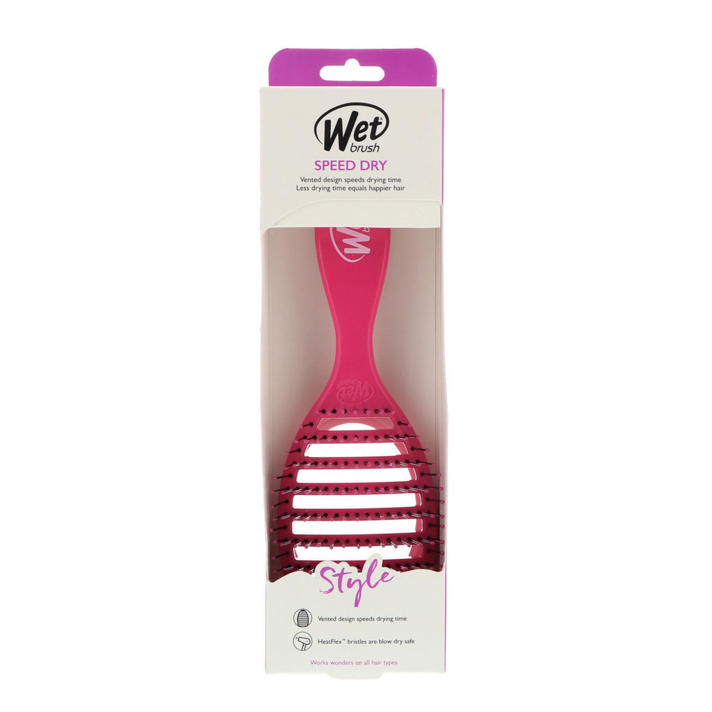 Vådbørste, Speed ​​Dry Brush, Pink, 1 børste