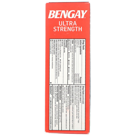 Bengay, topisk smertestillende creme, ultrastyrke, 4 oz (113 g)