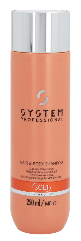 Wella System P. - Solar Hair &amp; Body Shampoo SOL1 250 ml