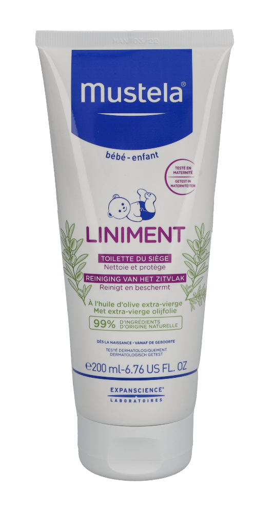 Mustela Bebe Liniment Bleskifte Cleanser 200 ml