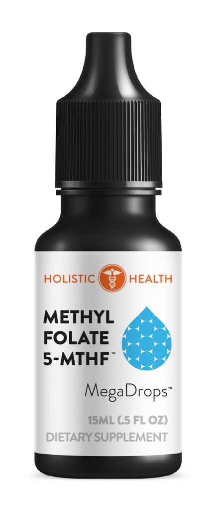 Holistic Health Methyl Folate 5-MTHF Mega Drops™ 15ML (.5 FL oz)