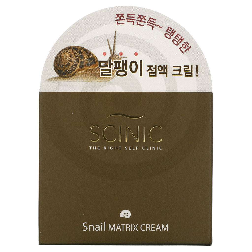 Scinic, Snail Matrix Cream, 1,69 fl oz (50 ml)