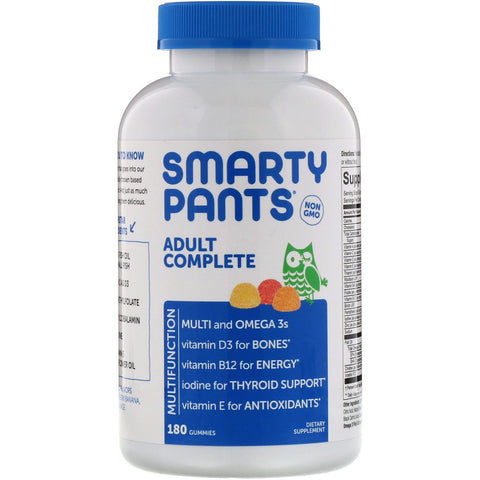 SmartyPants, Adult Complete, 180 Gummies