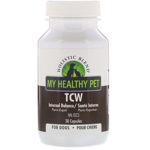 Holistic Blend, My Healthy Pet,  TCW, Internal Balance, For Dogs, 30 Capsules