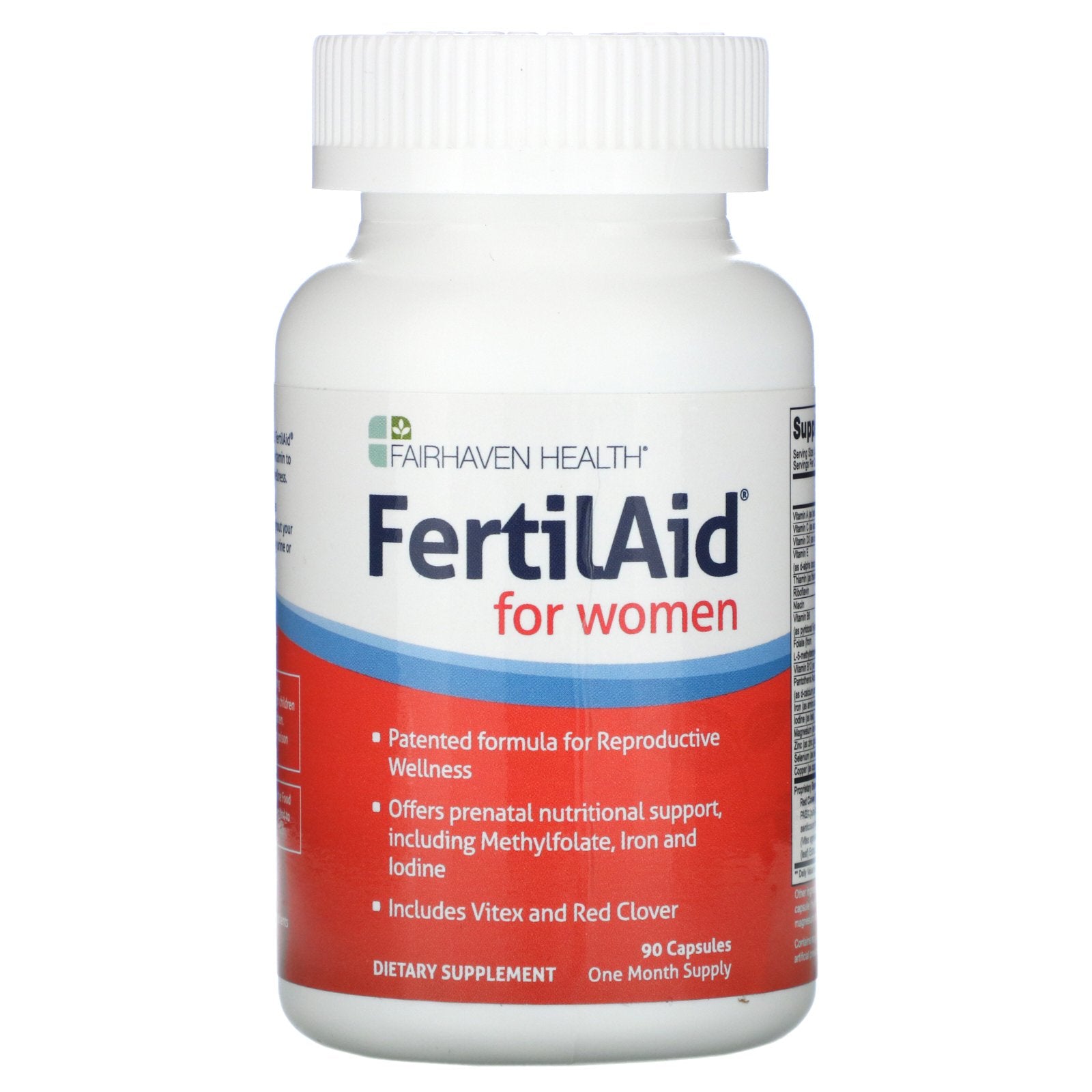 Fairhaven Health, FertilAid for Women, 90 Capsules