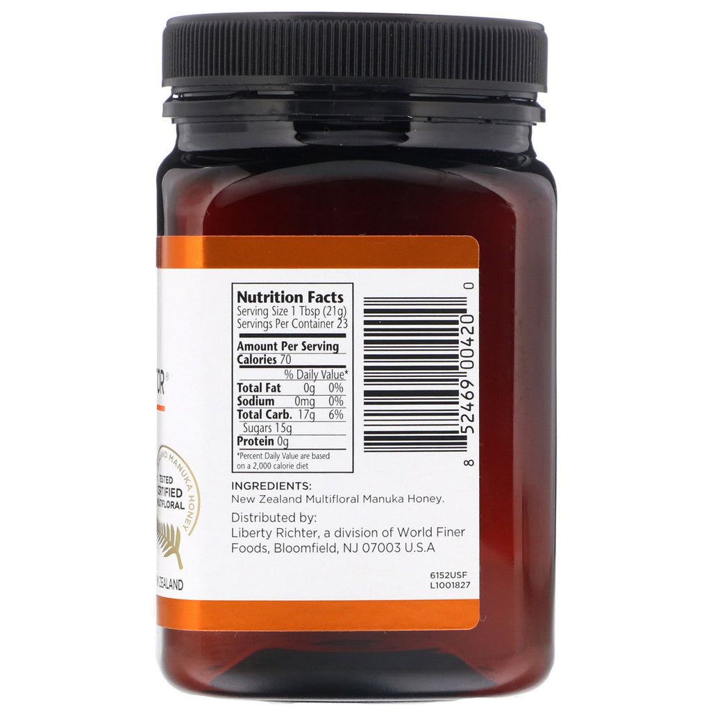 Manuka Doctor, Manuka Honey Multifloral, MGO 45+, 1,1 lbs (500 g)