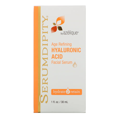 Azelique, Serumdipity, ácido hialurónico antienvejecimiento, suero facial, 1 fl oz (30 ml)