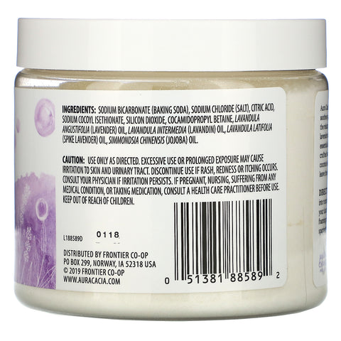 Aura Cacia, Aromaterapi skumbad, afslappende lavendel, 14 oz (397 g)