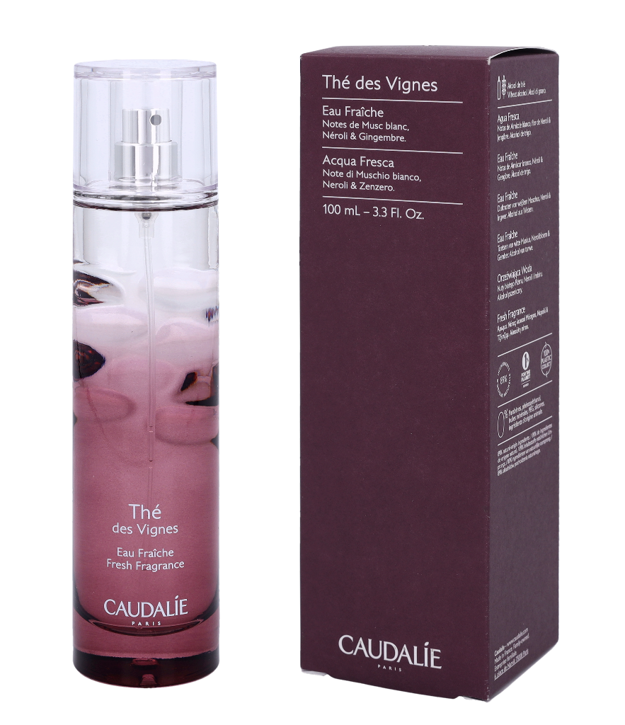Caudalie The Des Vignes Eau Fraiche Fresh Fragranc 100 ml