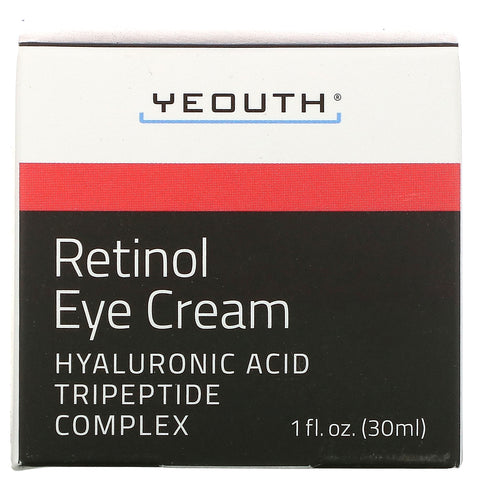 Yeouth, Crema para ojos con retinol, 1 fl oz (30 ml)