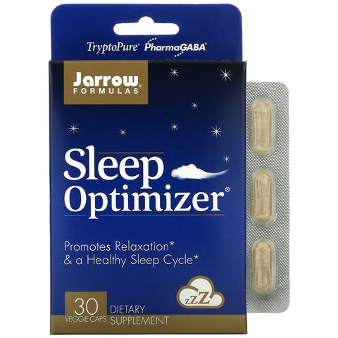 Jarrow Formulas, Sleep Optimizer, 30 Veggie Caps