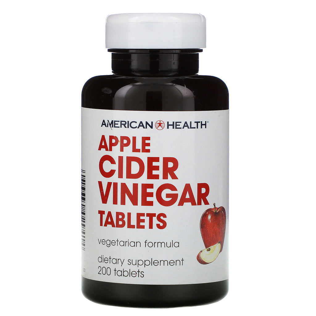 American Health, Apple Cider Vinegar Tablets, 200 Tablets