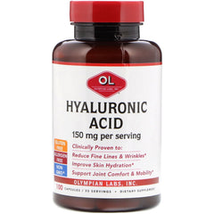 Olympian Labs, Hyaluronic Acid, 150 mg, 100 Capsules
