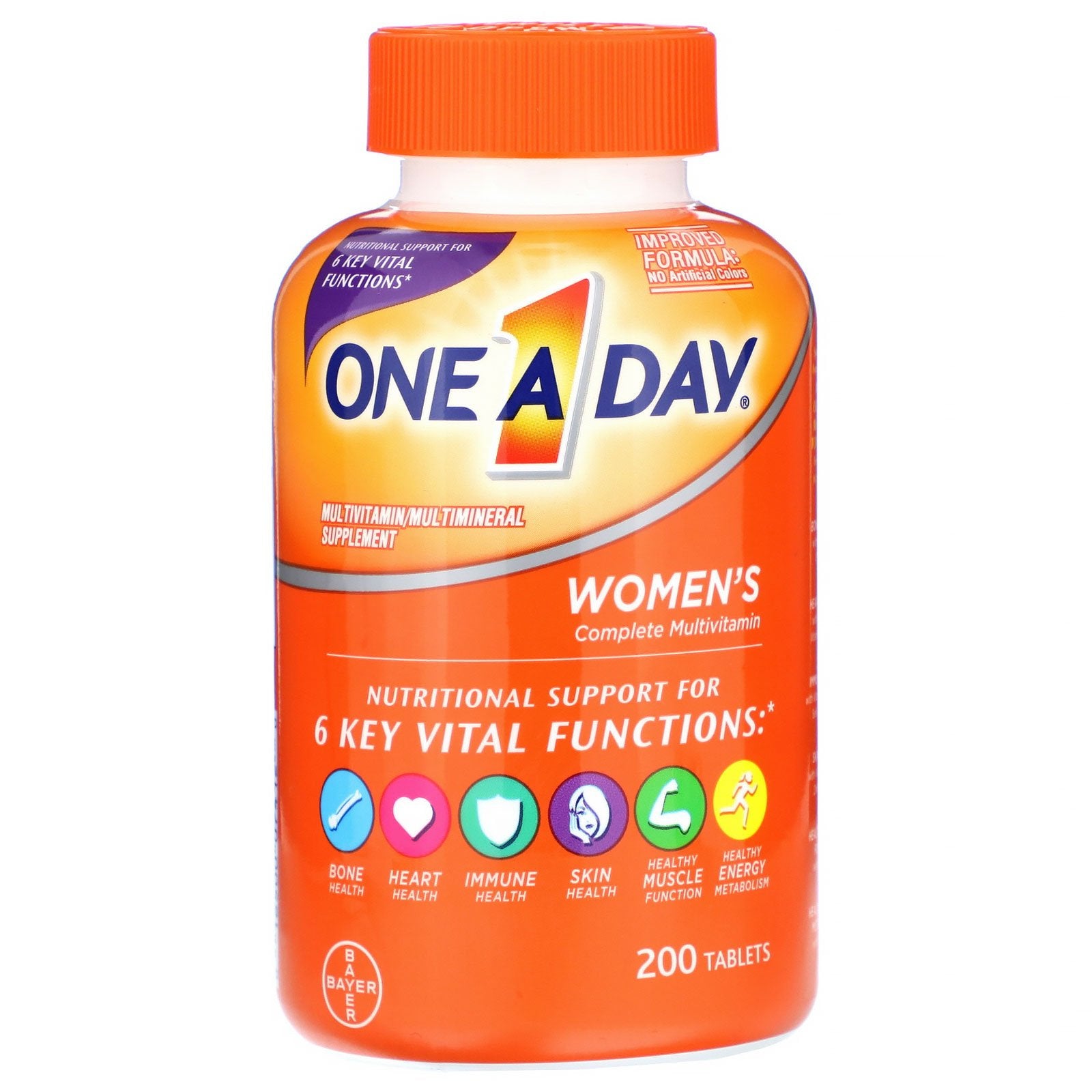 One-A-Day, Women's Complete Multivitamin, 200 Tablets