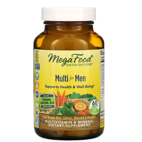 MegaFood, Multi for Men, 60 Tablets