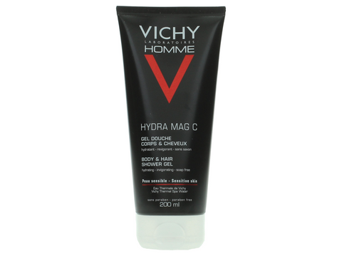 Vichy Homme Hydra Mag C Gel De Ducha Cuerpo Y Cabello 200 ml