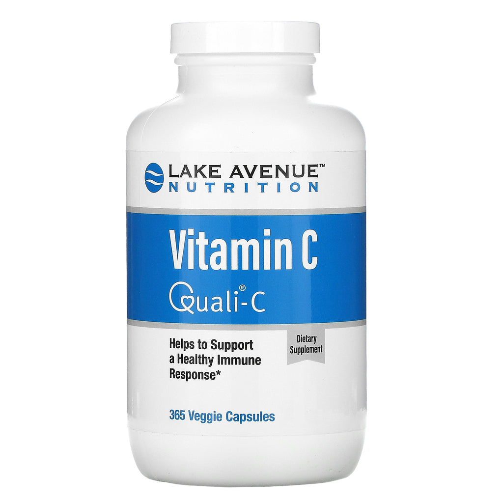 Lake Avenue Nutrition, Vitamin C, Quali-C, 1,000 mg, 365 Veggie Capsules