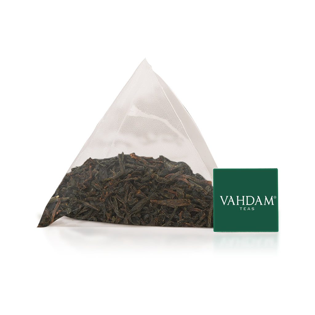 Vahdam Teas, Té negro, Earl Grey con bergamota cítrica, 15 bolsitas de té, 30 g (1,06 oz)