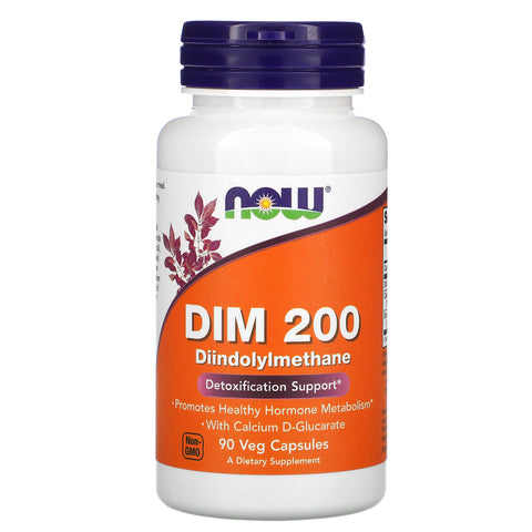 Now Foods, DIM 200, 90 Veg Capsules