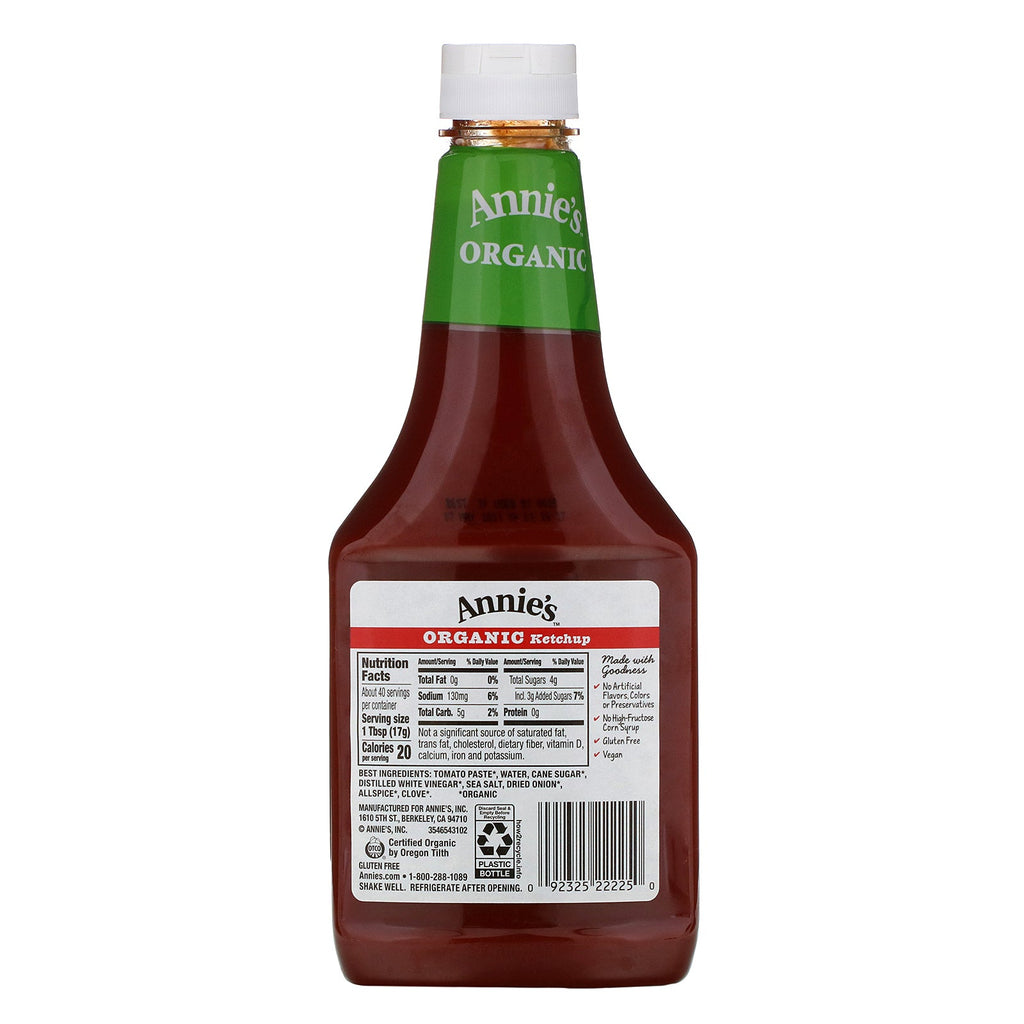 Annie's Naturals, salsa de tomate, 24 oz (680 g)