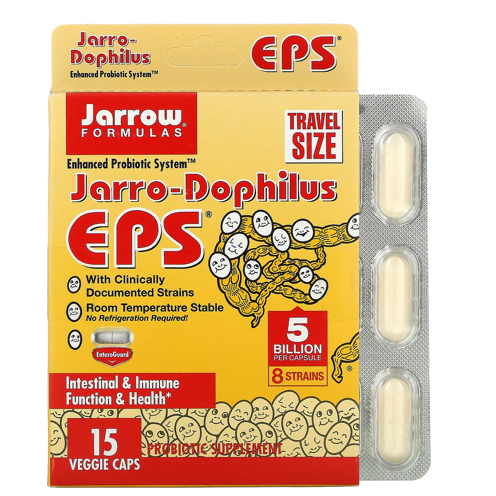 Jarrow Formulas, Jarro-Dophilus EPS, 5 Billion, 15 Veggie Caps