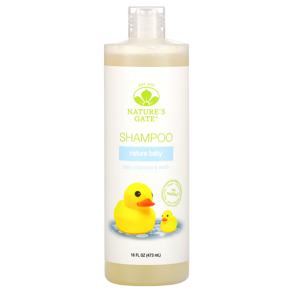 Nature's Gate, Nature Baby Shampoo & Wash, 16 fl oz (473 ml)