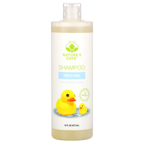 Nature's Gate, Nature Baby Shampoo & Wash, 16 fl oz (473 ml)