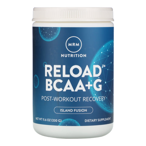 MRM, RELOAD BCAA+G, Post-Workout Recovery, Island Fusion, 11.6 oz (330 g)