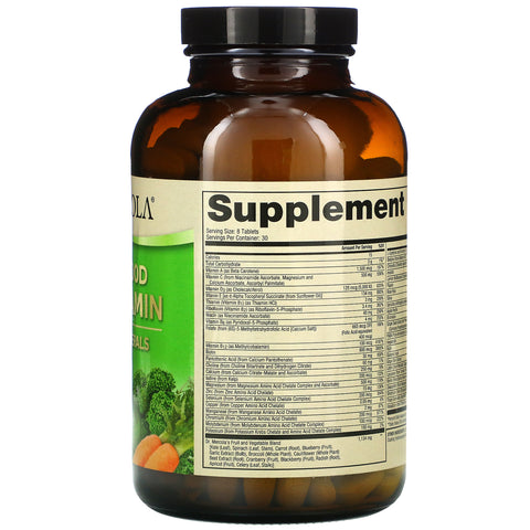 Dr. Mercola, Whole-Food Multivitamin Plus Vital Minerals, 240 tabletter