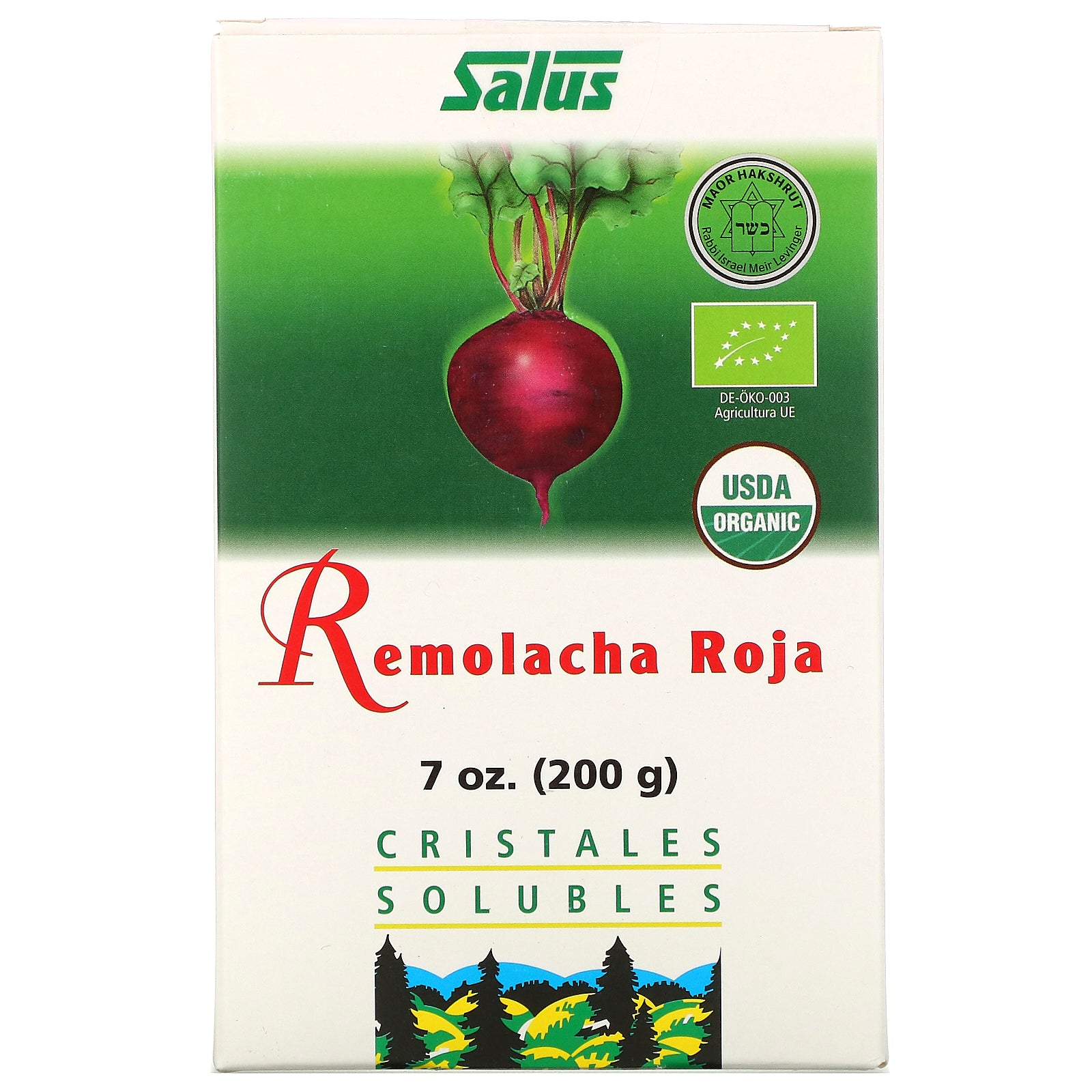 Flora, Red Beet, Soluble Crystals, 7 oz (200 g)