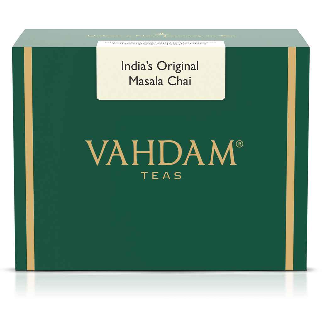 Vahdam Teas, Black Tea, Original Chai, 3.53 oz (100 g)