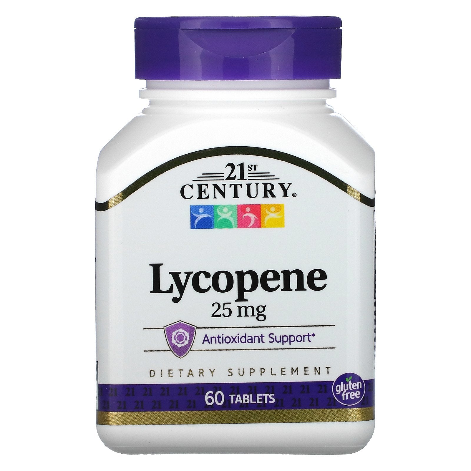 21st Century, Lycopene, 25 mg, 60 Tablets